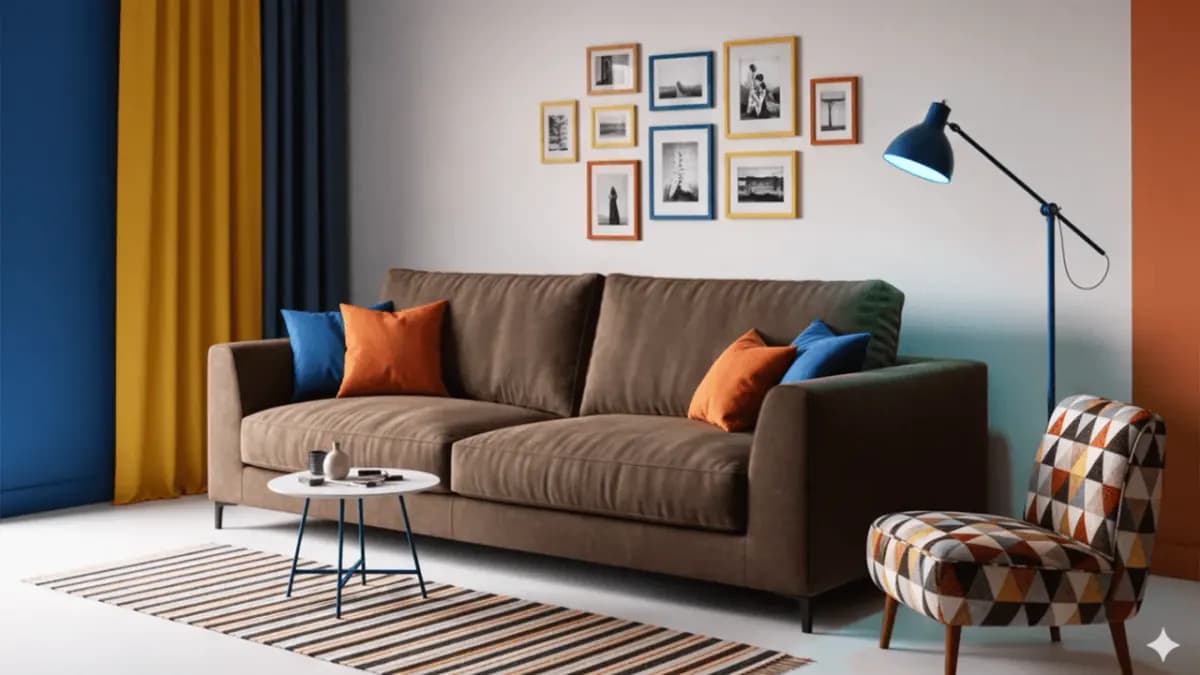 Common decoration errors when choosing the size of the sofa for the living room.
