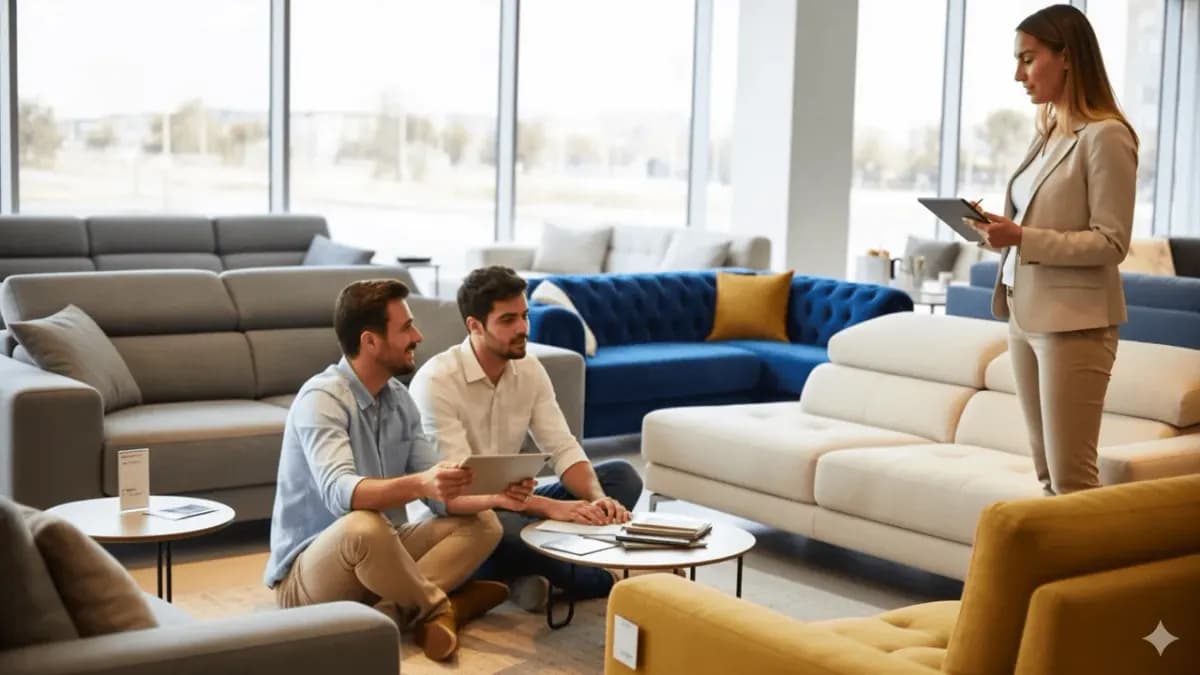 Ratgeber für Ausländer, die Möbel und Sofas in der Stadt Valencia kaufen.