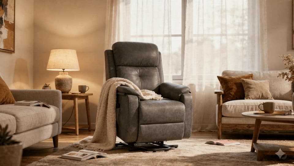 Sillón relax de diseño nórdico modelo TOUS - Estilsofá Valencia